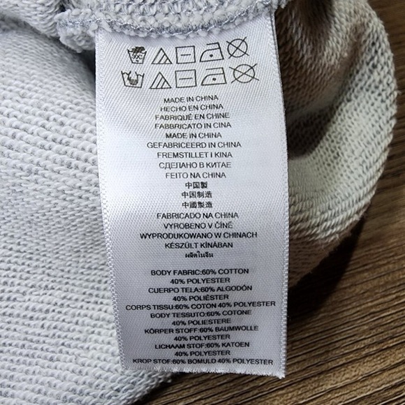 Michael Kors Silver Mirrored Polka Dot Sweatshirt Size M - Picture 8 of 9